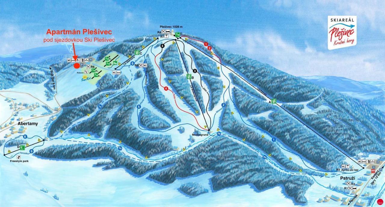 אברטאמי Apartman Ski Plesivec מראה חיצוני תמונה